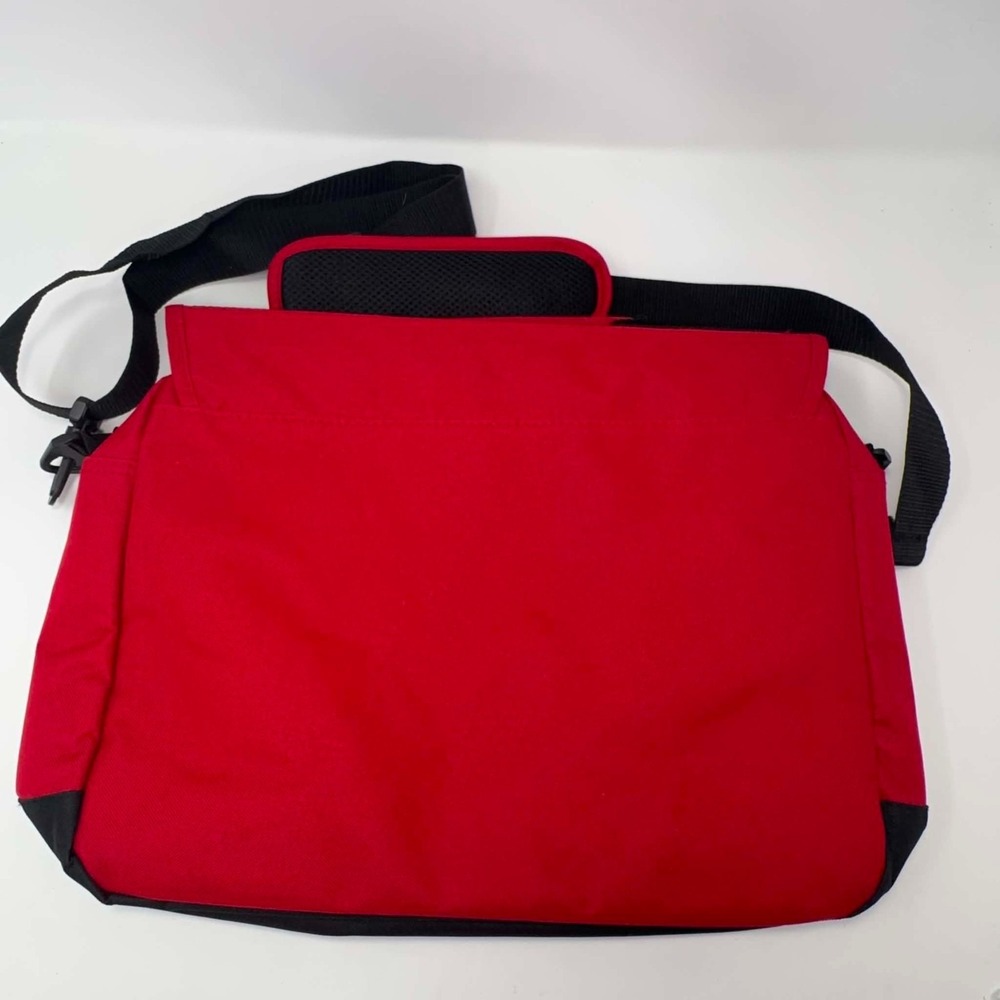 NEW Alabama Crimson Tide Messenger Bag Red Black NCAA Laptop Shoulder Bag Roll - Picture 6 of 8